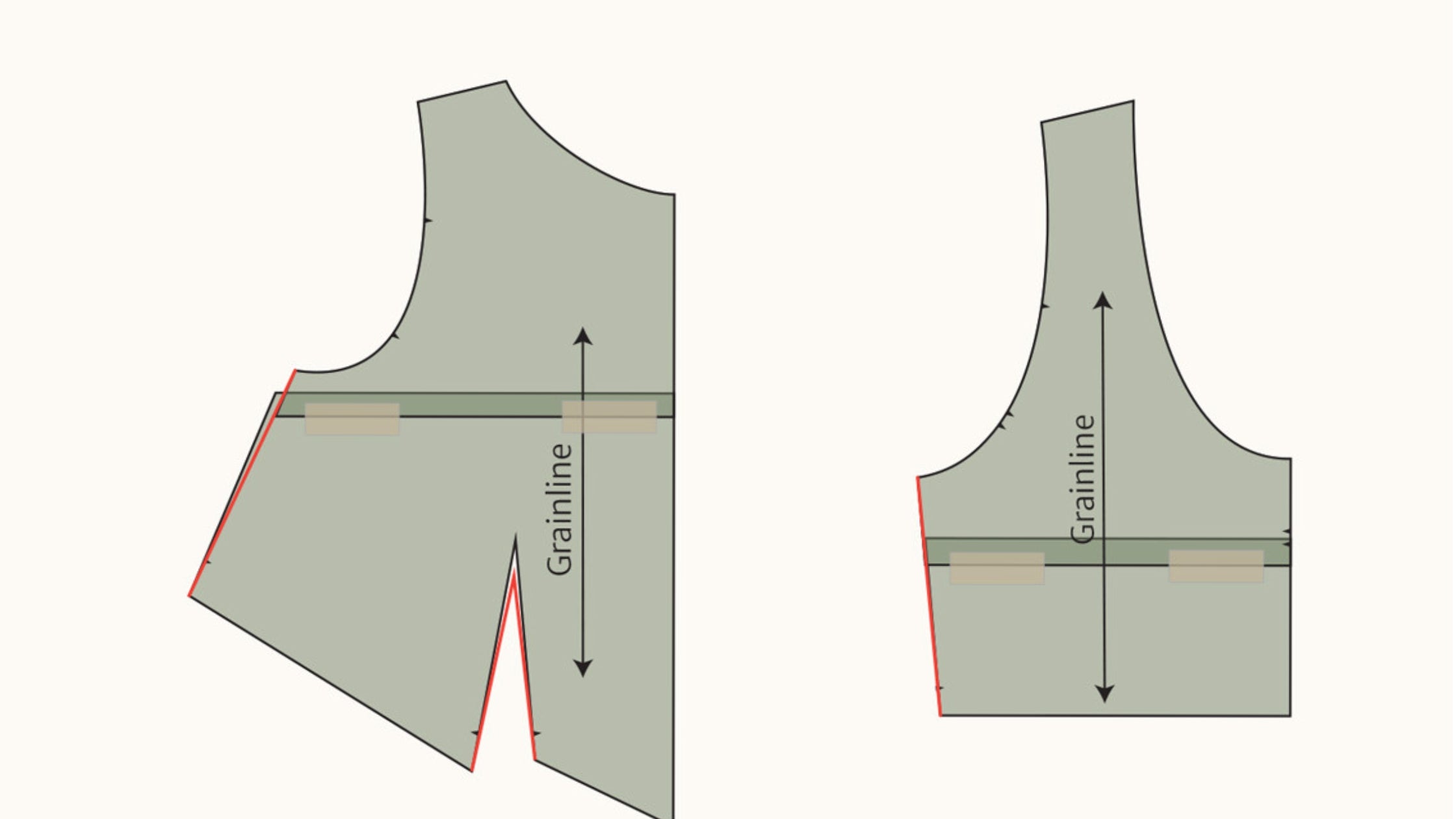 how to shorten a dress pattern How to shorten or lengthen the bodice of a sewing pattern