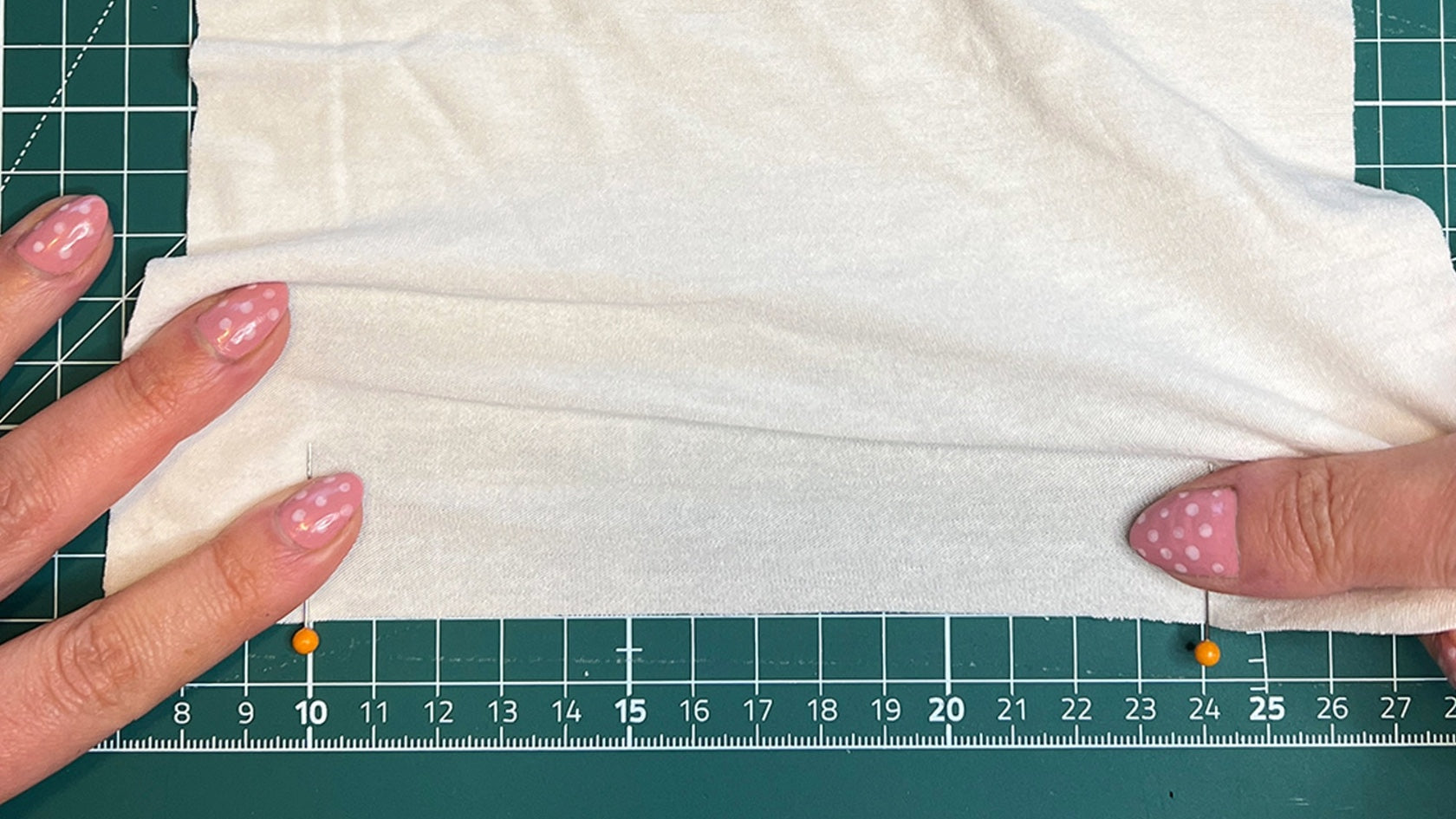 How to check fabric stretch percentage