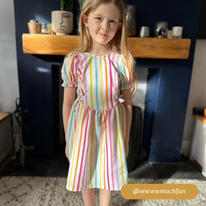 THE MINI WILLOW GIRLS SEWING PATTERN (DIGITAL)