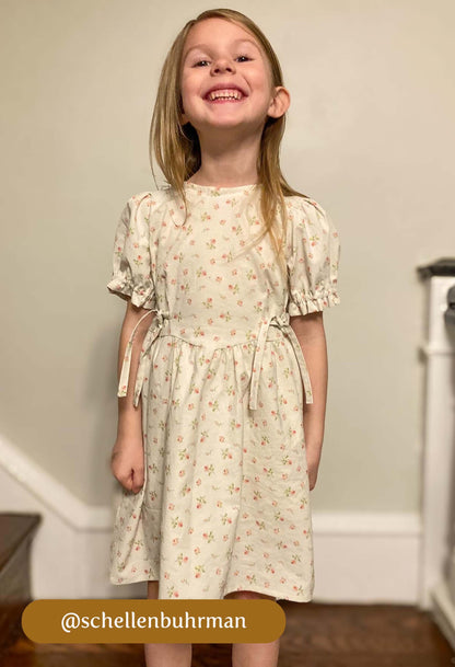 THE MINI WILLOW GIRLS SEWING PATTERN (PRINTED)